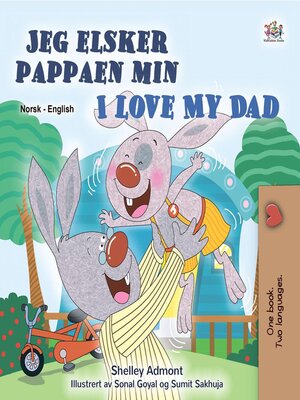 cover image of Jeg er glad i Pappa / I Love My Dad
